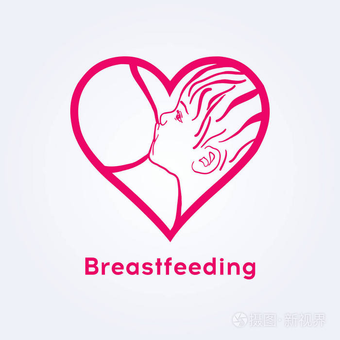 母乳喂养联盟会徽, 母乳喂养周标志
