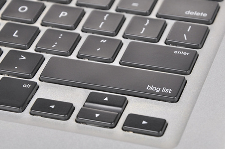 计算机键盘按钮写单词博客列表