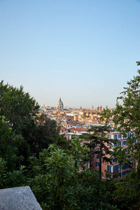 罗马从观察甲板 Terrazza del Pincio