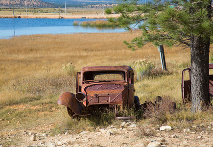 Abandond 生锈的残骸