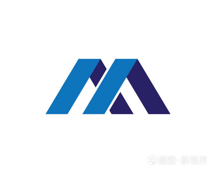 字母m 矢量图标这类标志