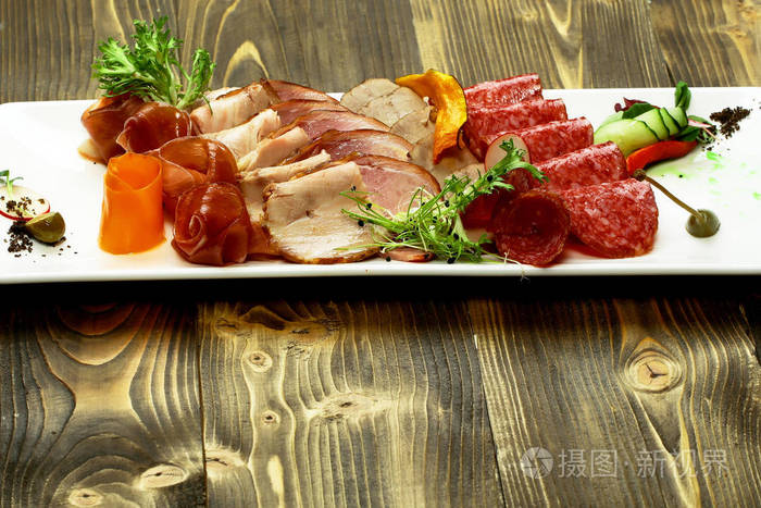 冷盘或肉拼盘