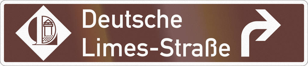 德国路标志关于德国石灰路