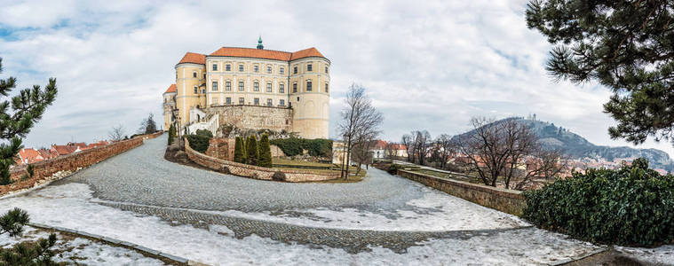 Mikulov 城堡和圣山, 捷克共和国