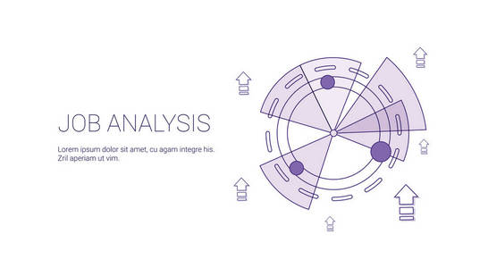 作业分析业务模板 Web 横幅与复制空间