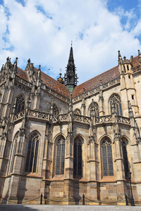 斯洛伐克科希策的哥特式圣伊丽莎白大教堂