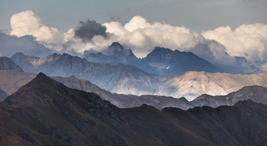 美丽的风景与土耳其高山