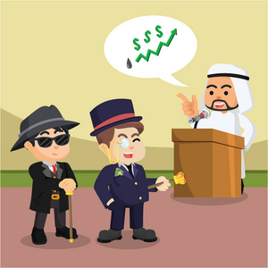 阿拉伯石油利润向有钱人图片