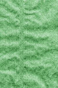 回收牛皮纸皱巴巴的斑驳污迹斑斑的绿色 Grunge 纹理