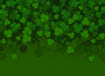 绿色背景, 三叶, 三叶草, 象征, 白天, 圣帕特里克节