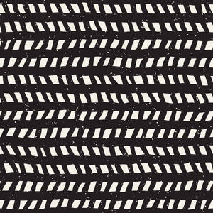 手牵引的式无缝模式。抽象的几何平铺背景在黑色和白色。向量的涂鸦线格