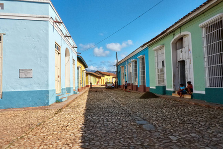 特立尼达和多巴哥的记不清到来之前居住的早上街