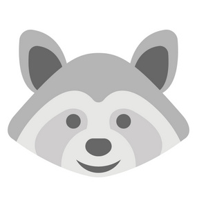 可爱的卡通风格的猫 emoji 表情