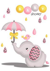 大象婴儿洗澡