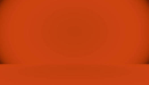 抽象的平滑橙色背景布局设计, 工作室, 房间, 网页模板, 商务报告与平滑圆圈渐变颜色