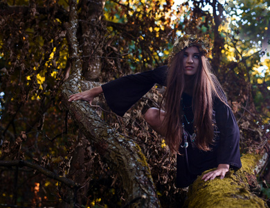 巫婆在黑暗的森林