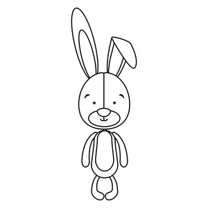 兔或兔子图标图像