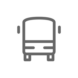 公交车简单图标