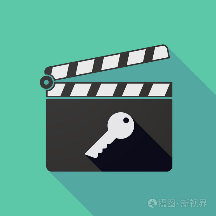 长阴影手板一把钥匙