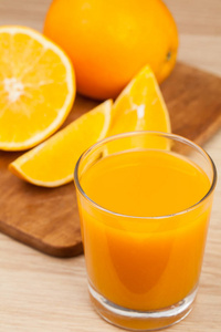 橙汁上表特写