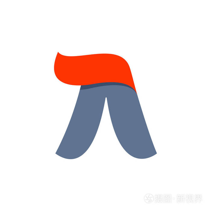 字母与速度快红旗线标志