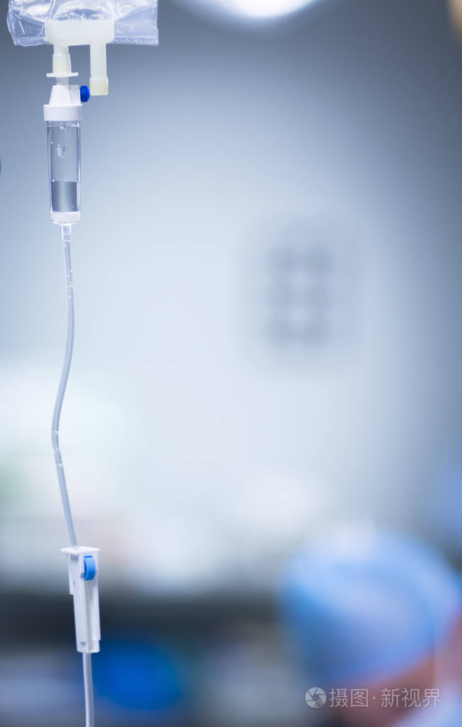 在医院的医疗点滴