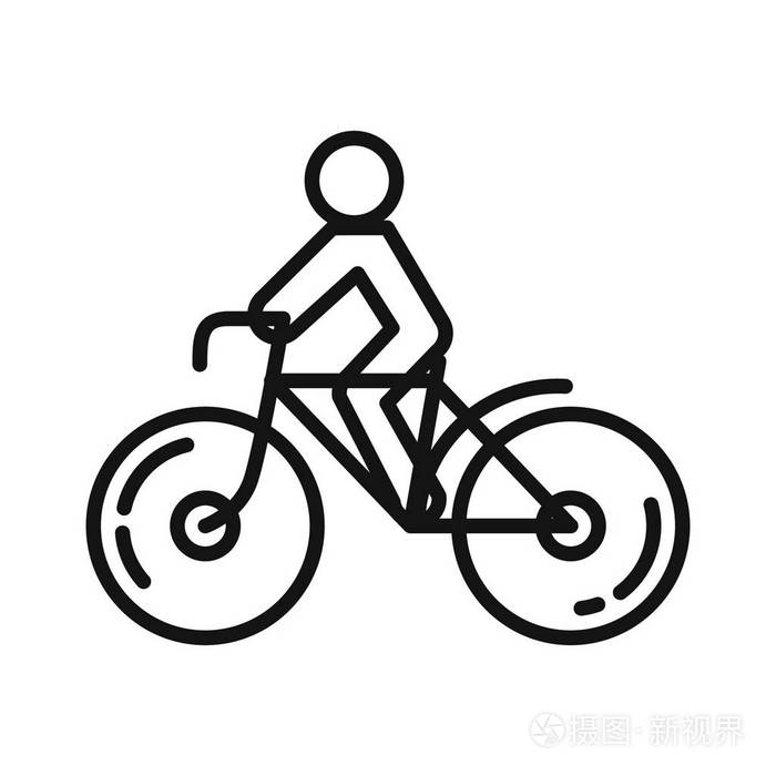 骑自行车活动插图设计插画-正版商用图片0ge57w-摄图新视界