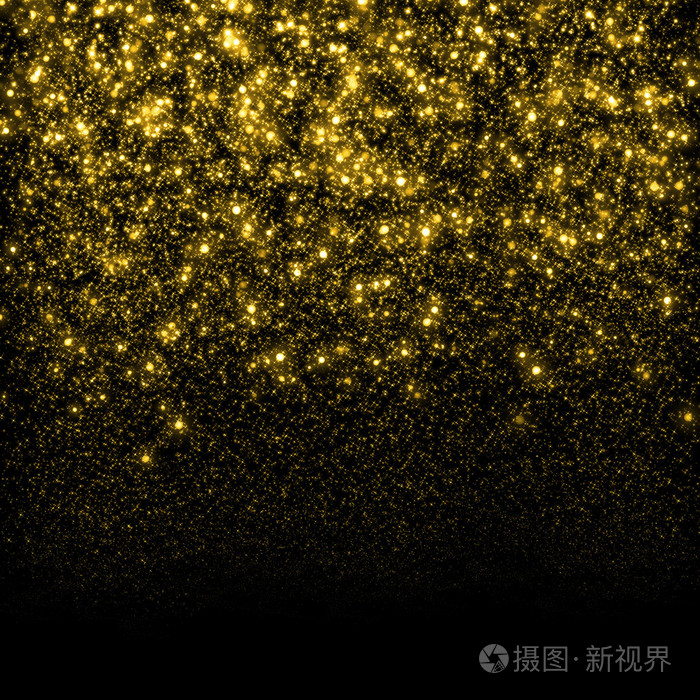 金闪火花背景