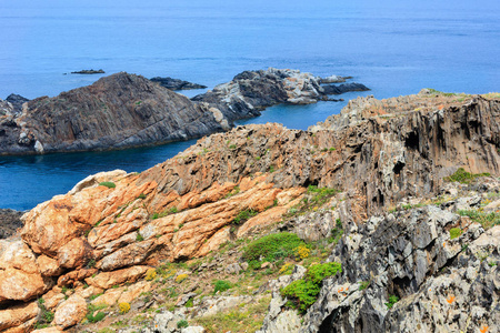 布拉瓦海岸岩石海岸西班牙图片