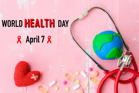 世界卫生日医疗保健和医疗概念