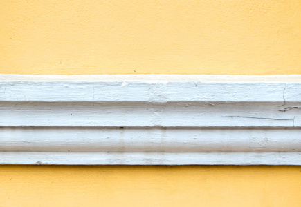 黄侵蚀混凝土墙体粉刷