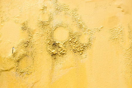 黄侵蚀混凝土墙体粉刷