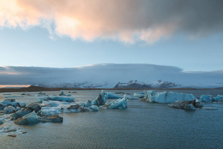 jokulsarlon 环礁湖