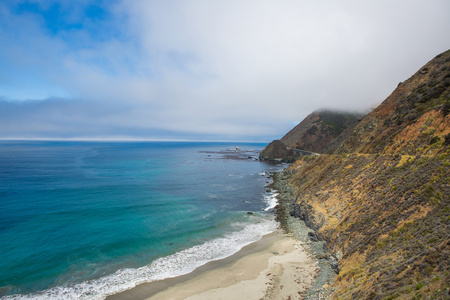 加州海岸全景视图