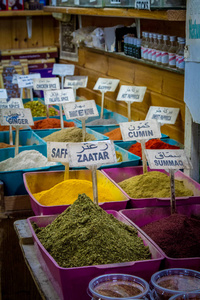 香料店，市场在耶路撒冷旧城