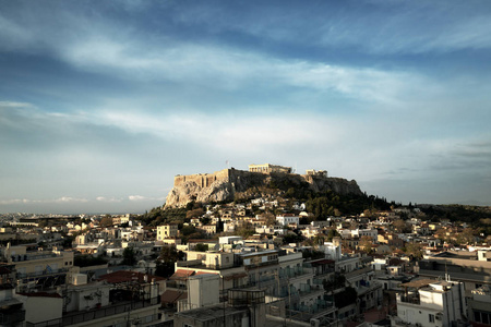 希腊雅典的卫城