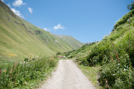 格鲁吉亚的山路