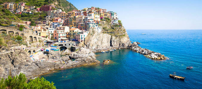 Manarola 在五渔村，意大利   2016 年 7 月最抢眼