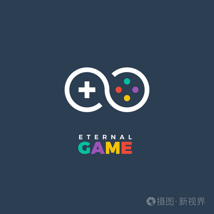 游戏概念.游戏公司徽标