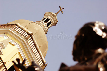 秘鲁利马教堂圆顶图片