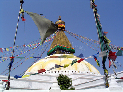尼泊尔加德满都菩萨那塔