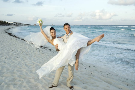 加勒比海海滩婚礼cele