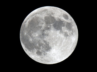 月球表面极为详细的照片