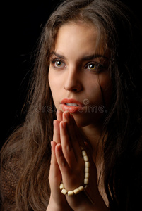 忏悔的女人的祈祷