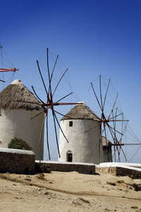 希腊米科诺斯风车