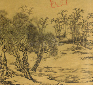 中国古代丝绸画