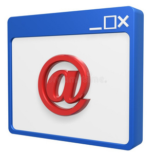 电子邮件符号浏览器图片