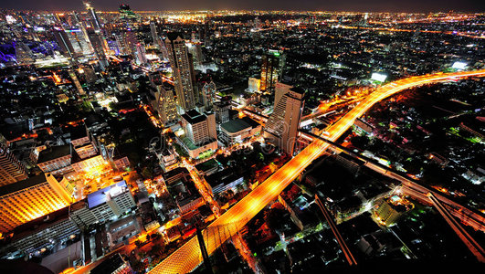 泰国曼谷夜景