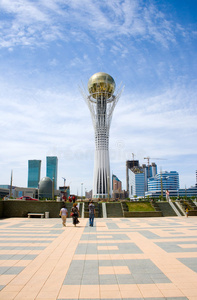 哈萨克斯坦首都阿斯塔纳。