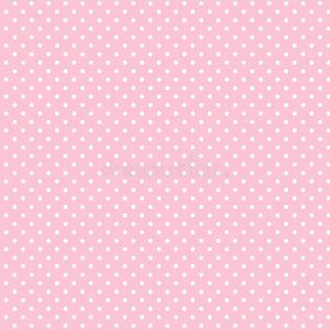 粉粉色无缝背景上的白色圆点